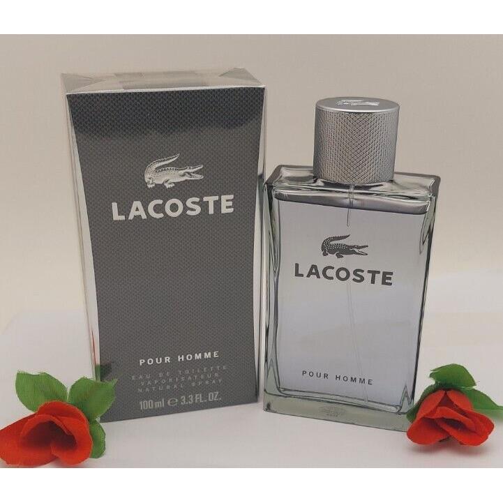 Lacoste Pour Homme Eau de Toilette 3.3 OZ