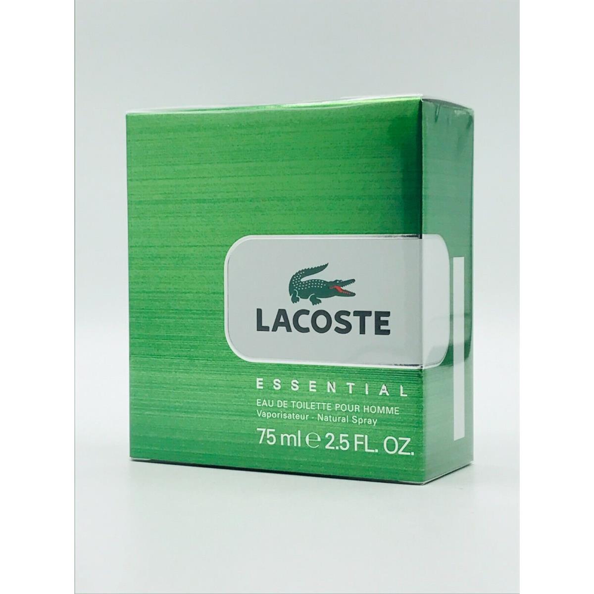 Lacoste Essential Men Cologne Spray 2.5 oz