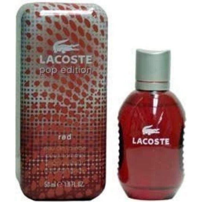 Lacoste Pop Edition Red Edt Spray 1.6 oz /50 ml For Men Sealed. Rare