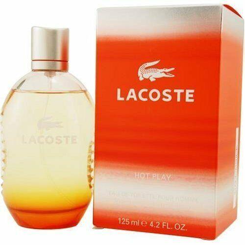 Lacoste Hot Play by Lacoste 4.2oz Edt For Men