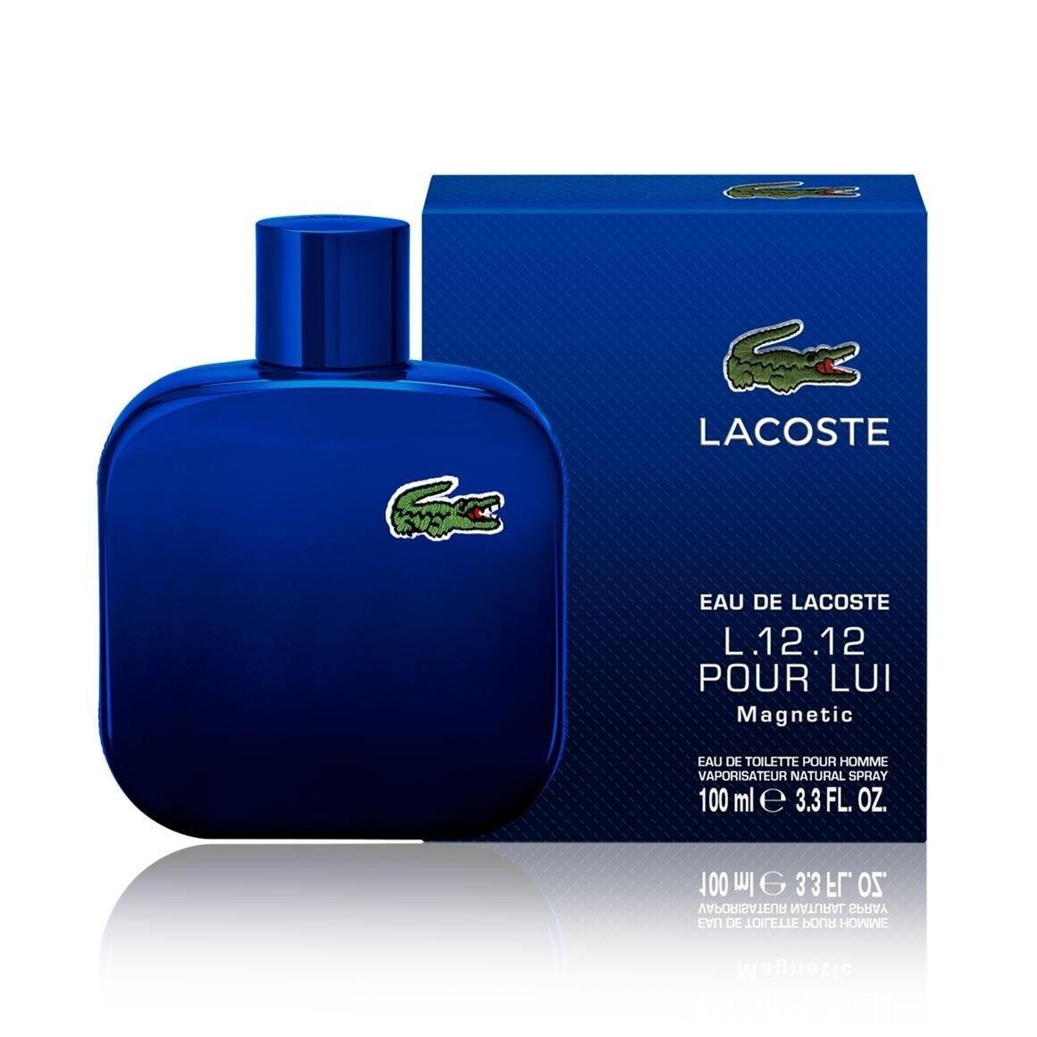 Lacoste Eau De Lacoste L.12.12 Magnetic Pour Lui 3.3oz/100ml Edt Spray