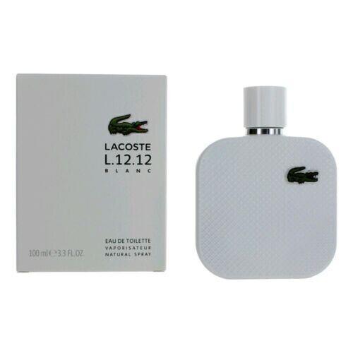 Eau De Lacoste Blanc Pure White L.12.12 Edt 3.3 / 3.4 oz