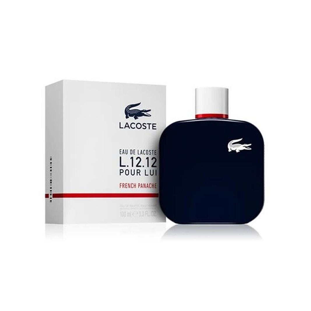 Eau de Lacoste L.12.12 French Panache by Lacoste 3.3oz Edt Men`s Box