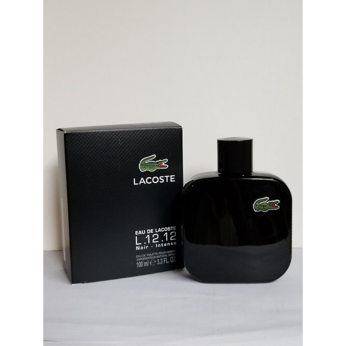 Eau DE Lacoste Noir 3.4OZ Edt Spray BY Lacoste For Men