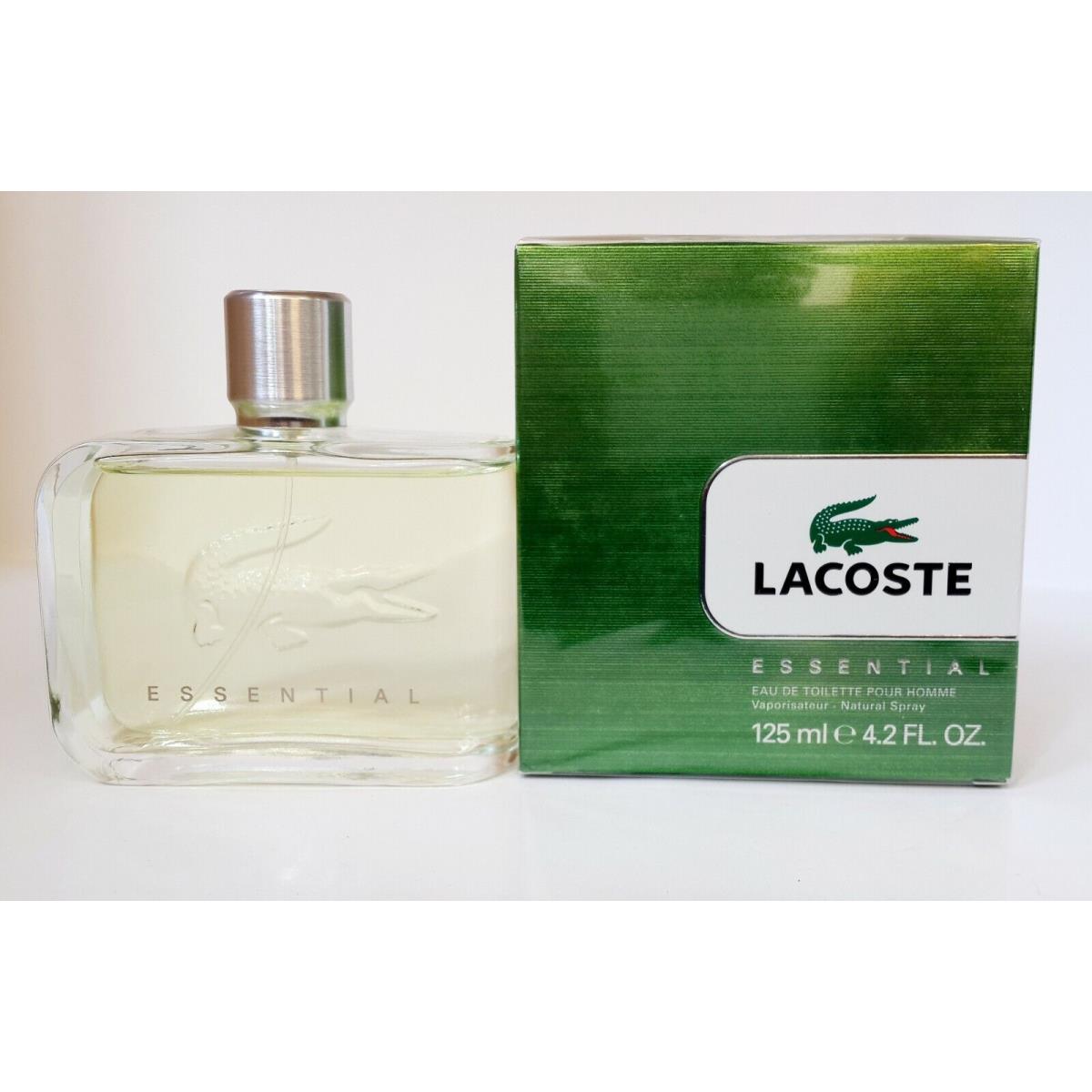 Lacoste Essential 4.2OZ / 125ML Edt Spray For Men