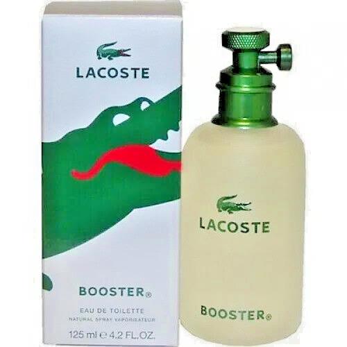 Lacoste Booster by Lacoste 4.2 oz Edt Cologne For Men Old Packaging Slightly Dam