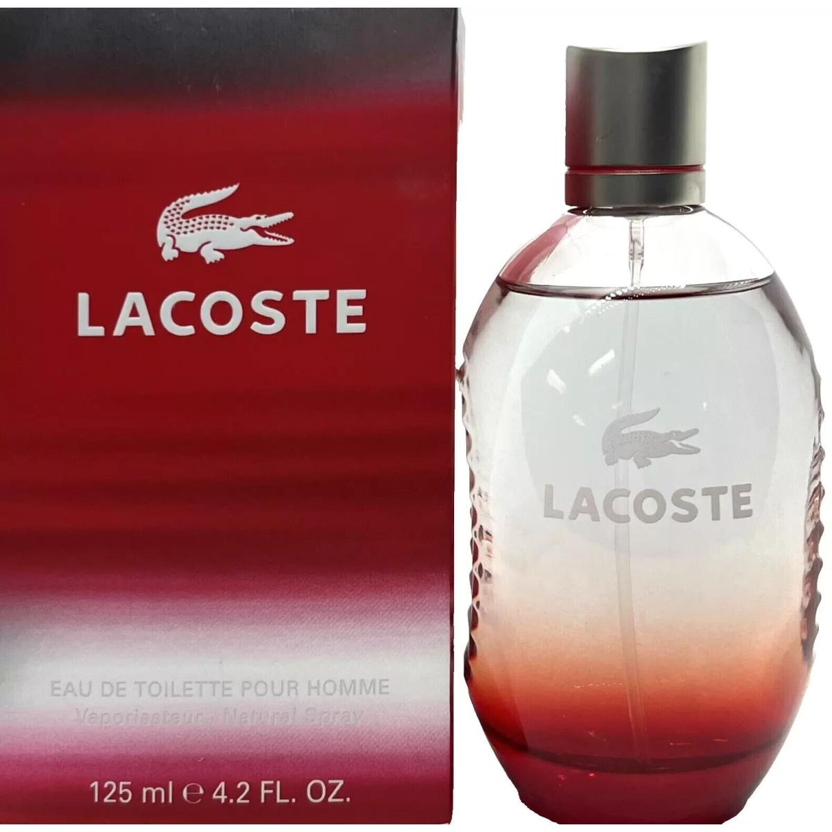 Lacoste Red Style Play Formen Eau De Toilette Spray 4.2oz/125ml