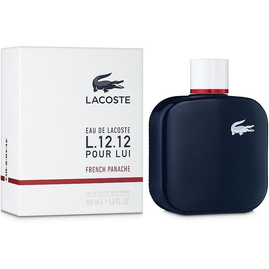 Lacoste Eau De Lacoste L.12.12 French Panache 3.3oz /100ml Edt Spray For Men