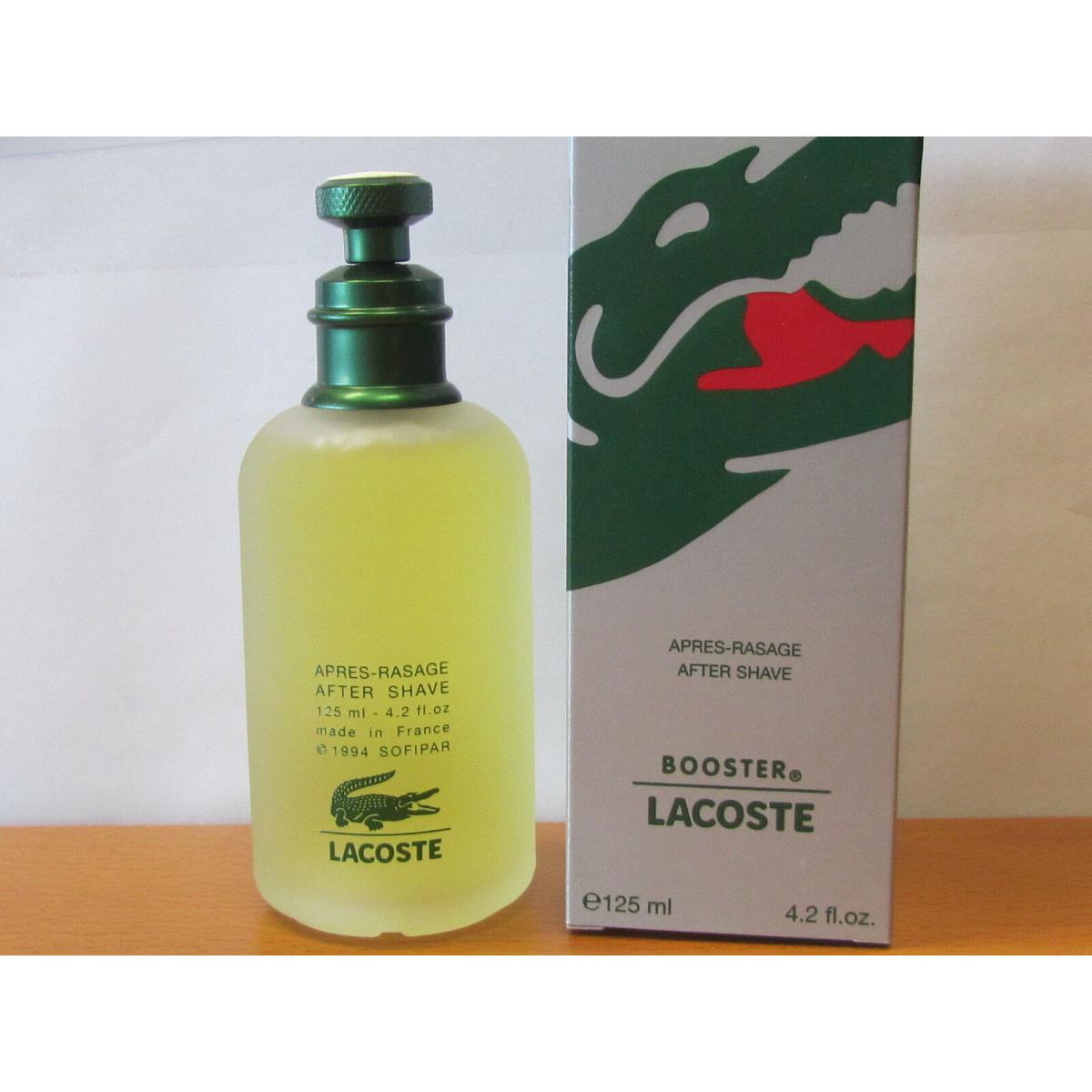 Booster By Lacoste After Shave 4.2oz/120 ml After Shave Lotion Splash