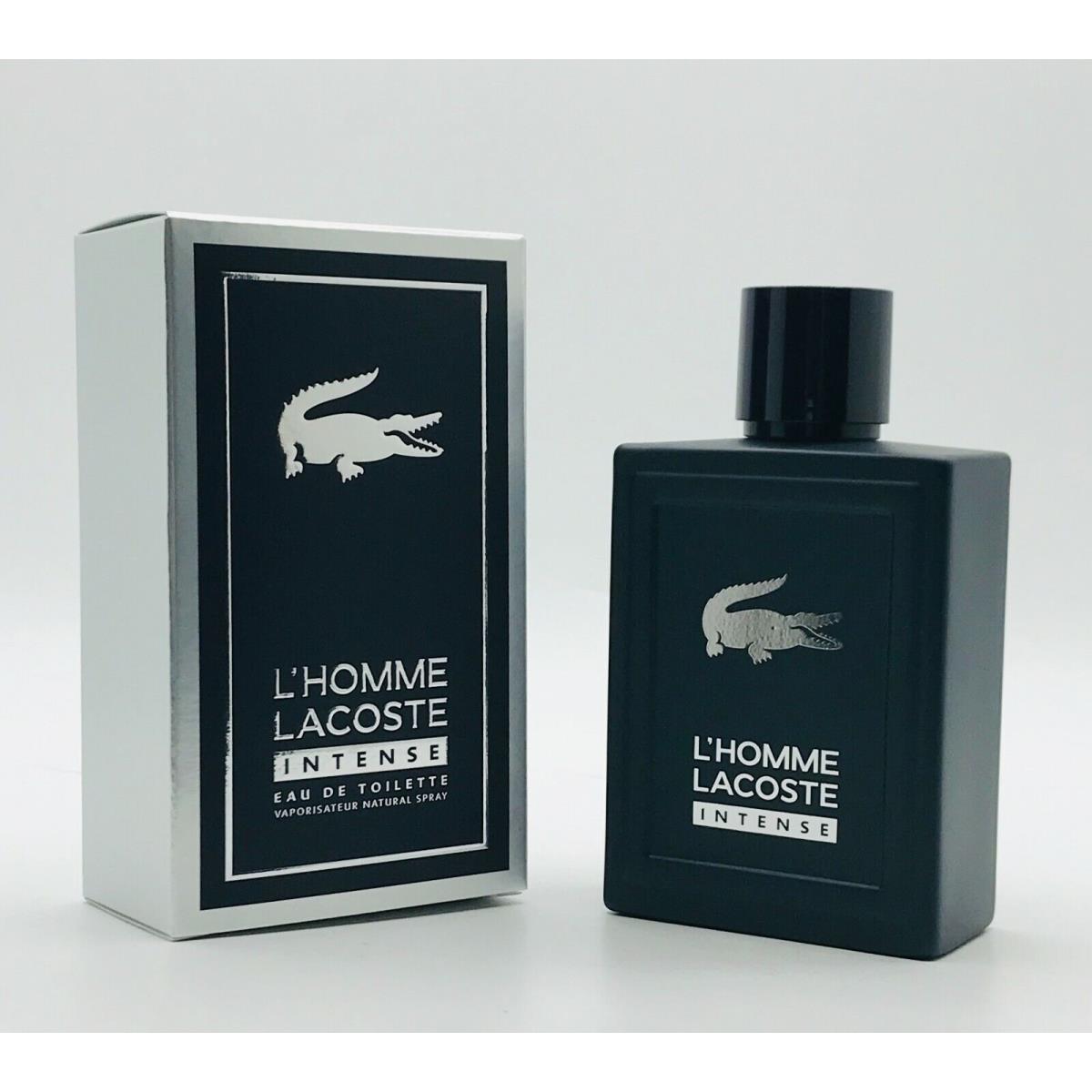 Lacoste L` Homme Intense Men Cologne Spray 3.3 oz