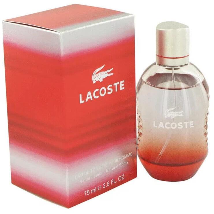 Lacoste Red Style Play For Men Eau De Toilette Spray 2.5oz/75ml