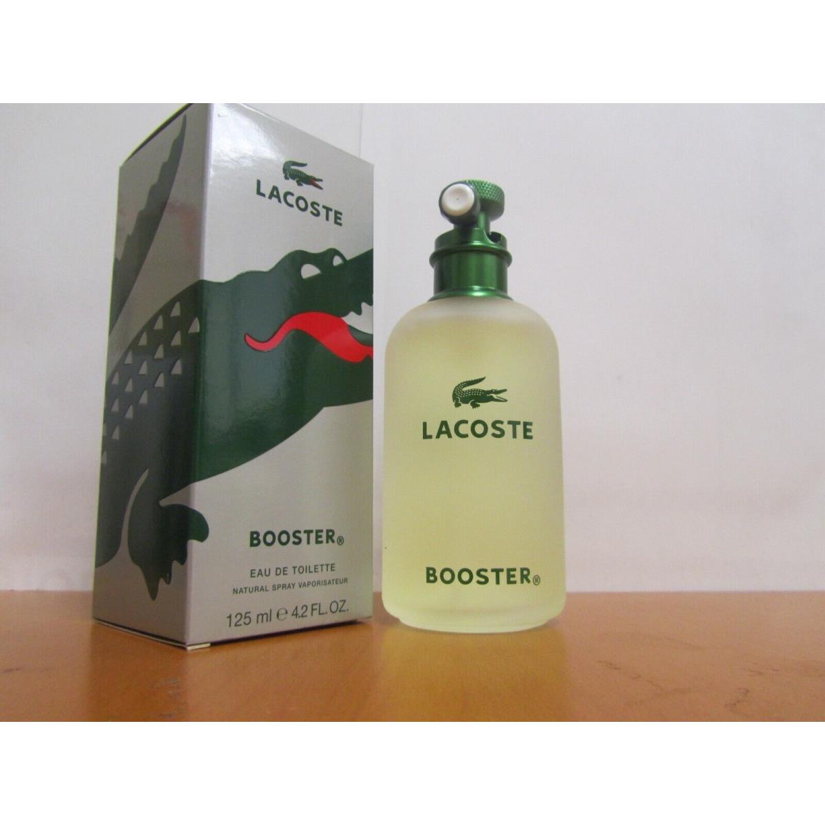 Booster Lacoste Men Cologne 4.2 oz / 125 ml Eau De Toilette Spray