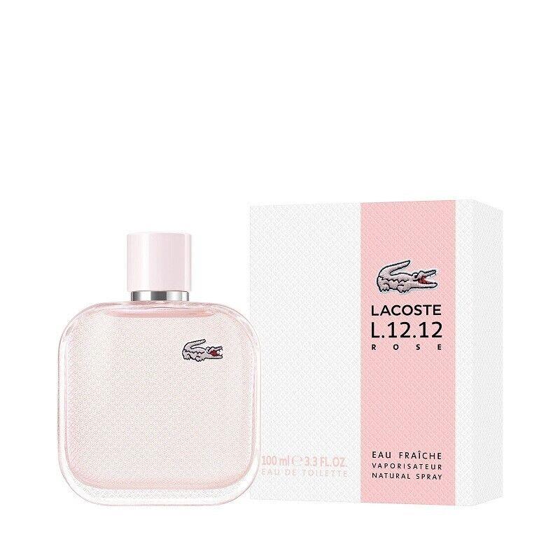 Lacoste L.12.12 Rose Eau Fraiche 3.3 Oz. Eau de Toilette Woman