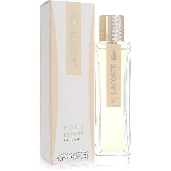 Lacoste Pour Femme Eau De Parfum For Women 3.0 FL Oz/ 90ML Natural Spray