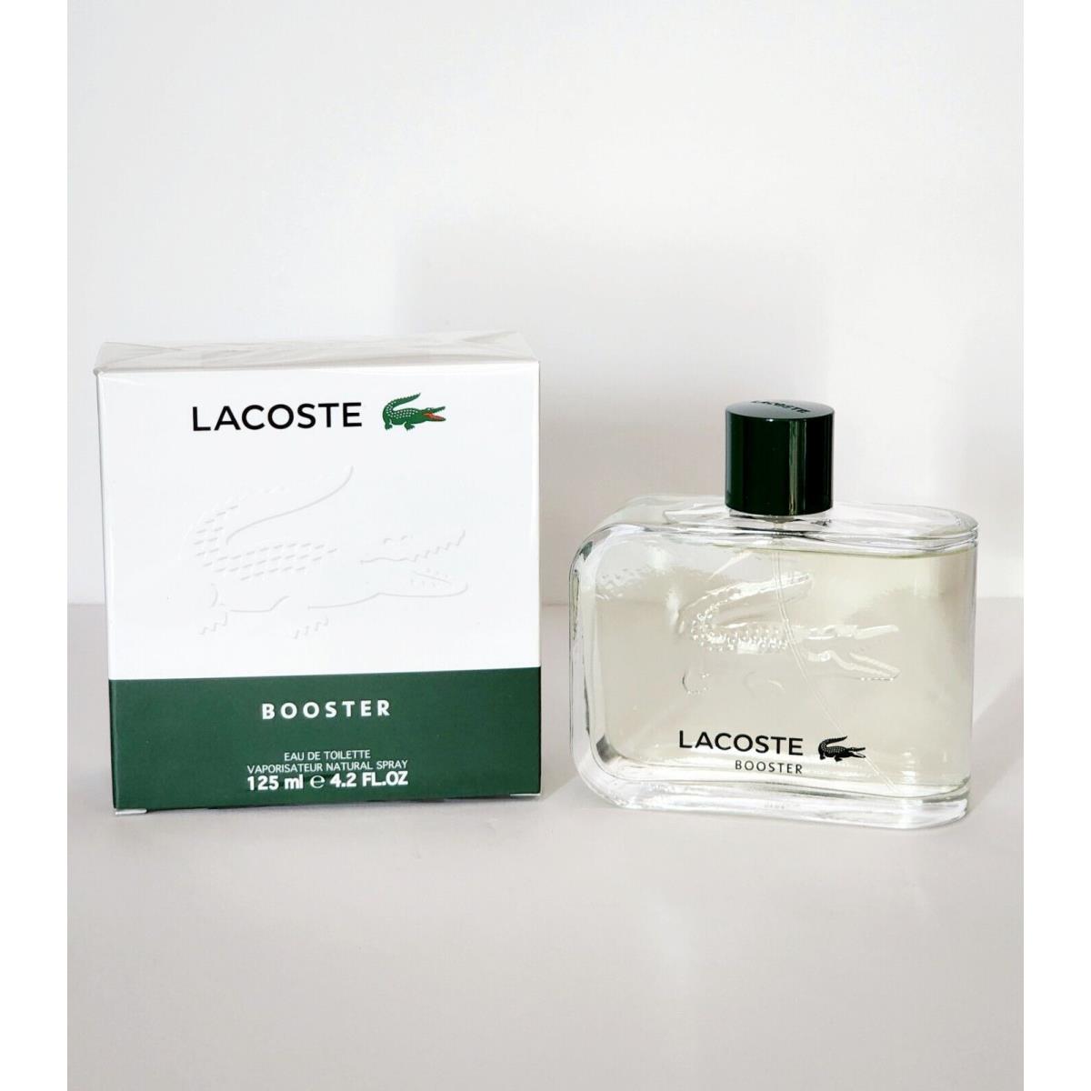 Lacoste Booster 4.2OZ Edt Spray For Men Packing