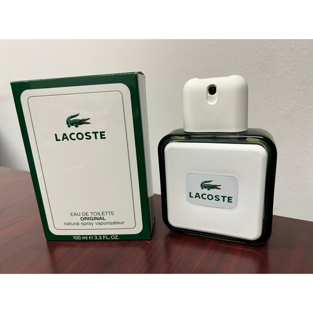 Lacoste For Men 3.3 oz / 100 ML Eau De Toilette Spray Vintage Formula