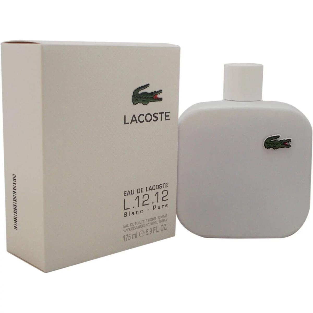 Lacoste L.12.12 Blanc by Lacoste For Men Edt 5.9 FL OZ / 175 ML Spray