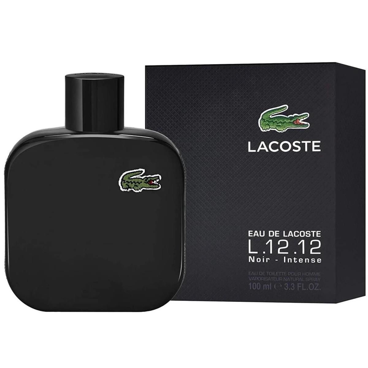 L.12.12 Noir Intense by Lacoste 4.2oz Edt For Men Box