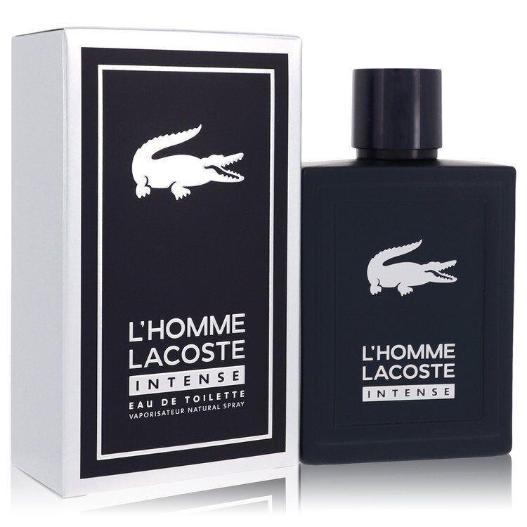 Lacoste L`homme Intense by Lacoste Eau De Toilette Spray 3.3 oz For Men