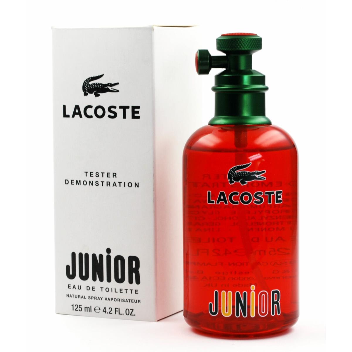 Lacoste Junior For Men by Lacoste Eau de Toilette Spray 4.2 oz - Tester