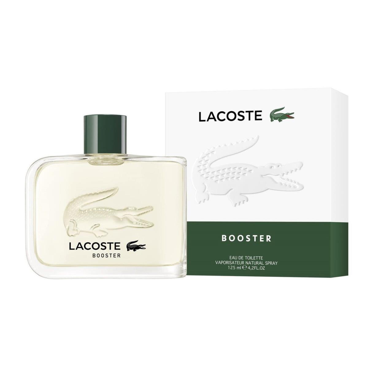 Lacoste Booster 4.1 oz Edt Spray Men`s Cologne 125 ml