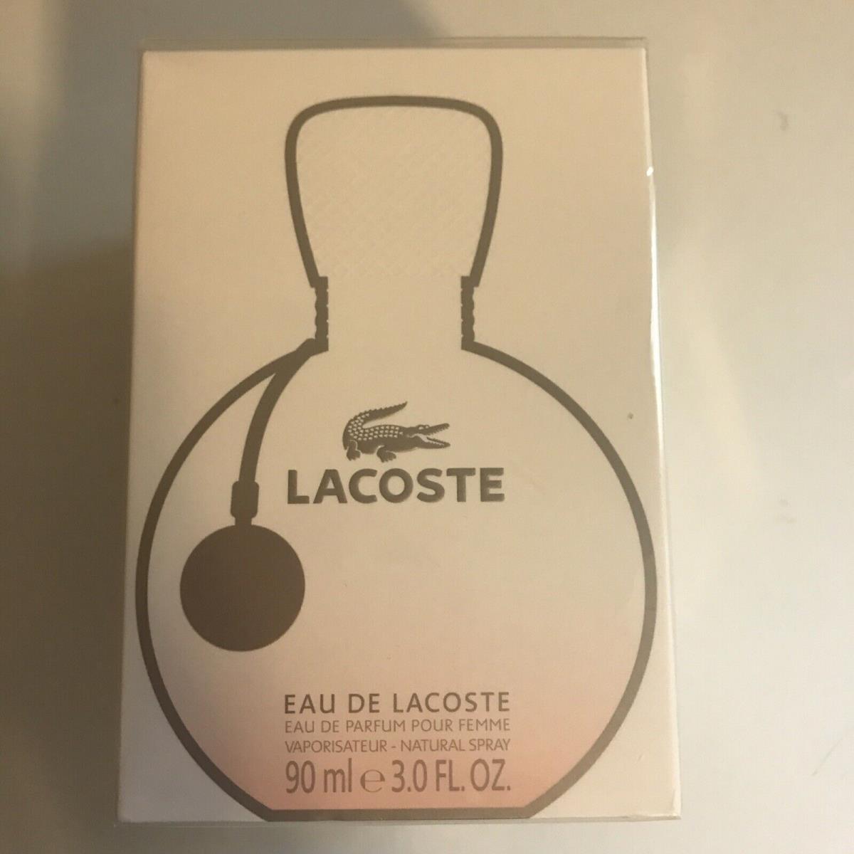 Lacoste Eau De Lacoste Femme by Lacoste For Women - 3 oz Edp Spray