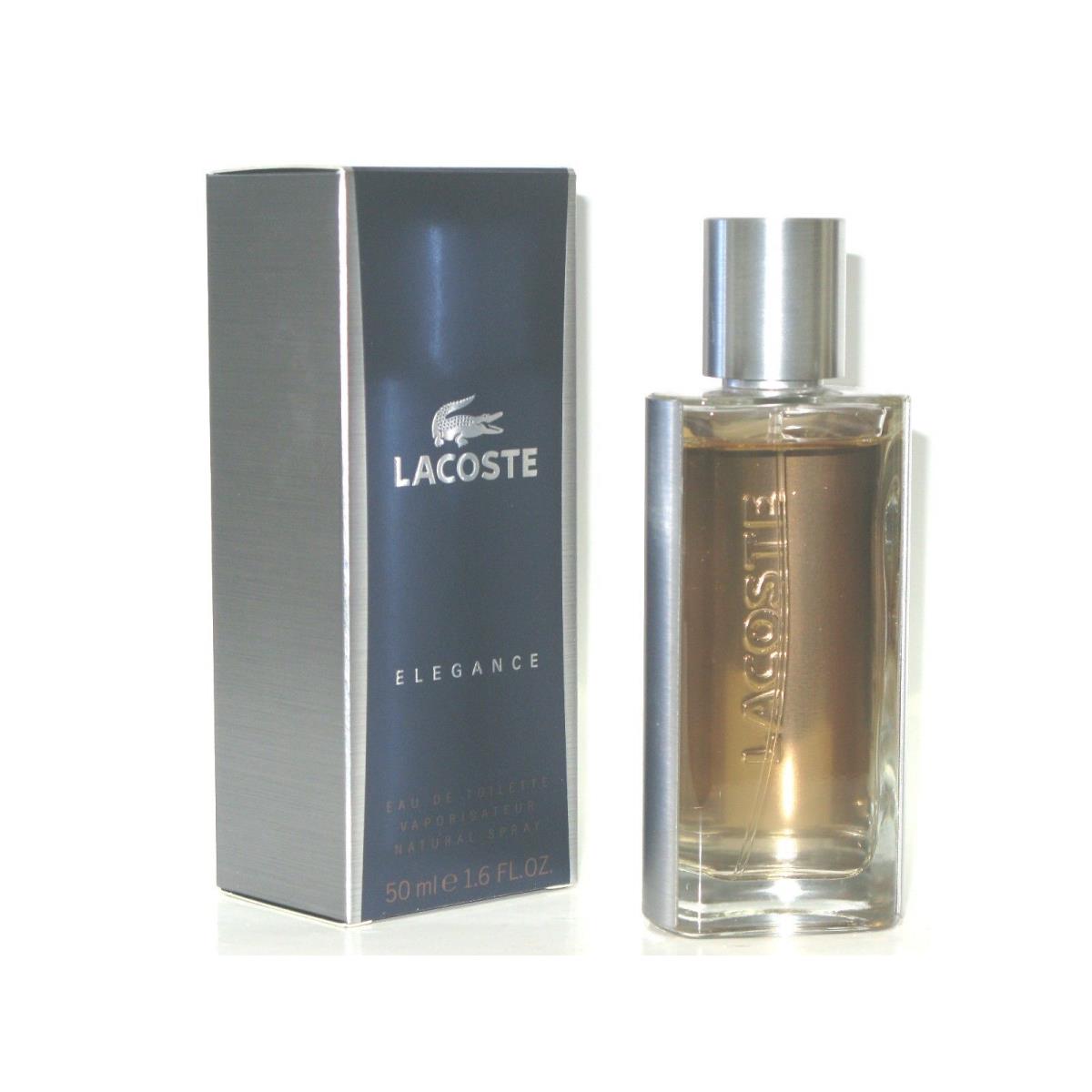 Lacoste Elegance Eau De Toilette For Men 1.6 oz / 50ml