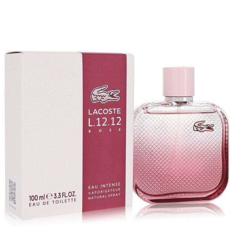 Lacoste Eau De Lacoste L.12.12 Rose Eau Intense Eau De Toilette - 3.3oz