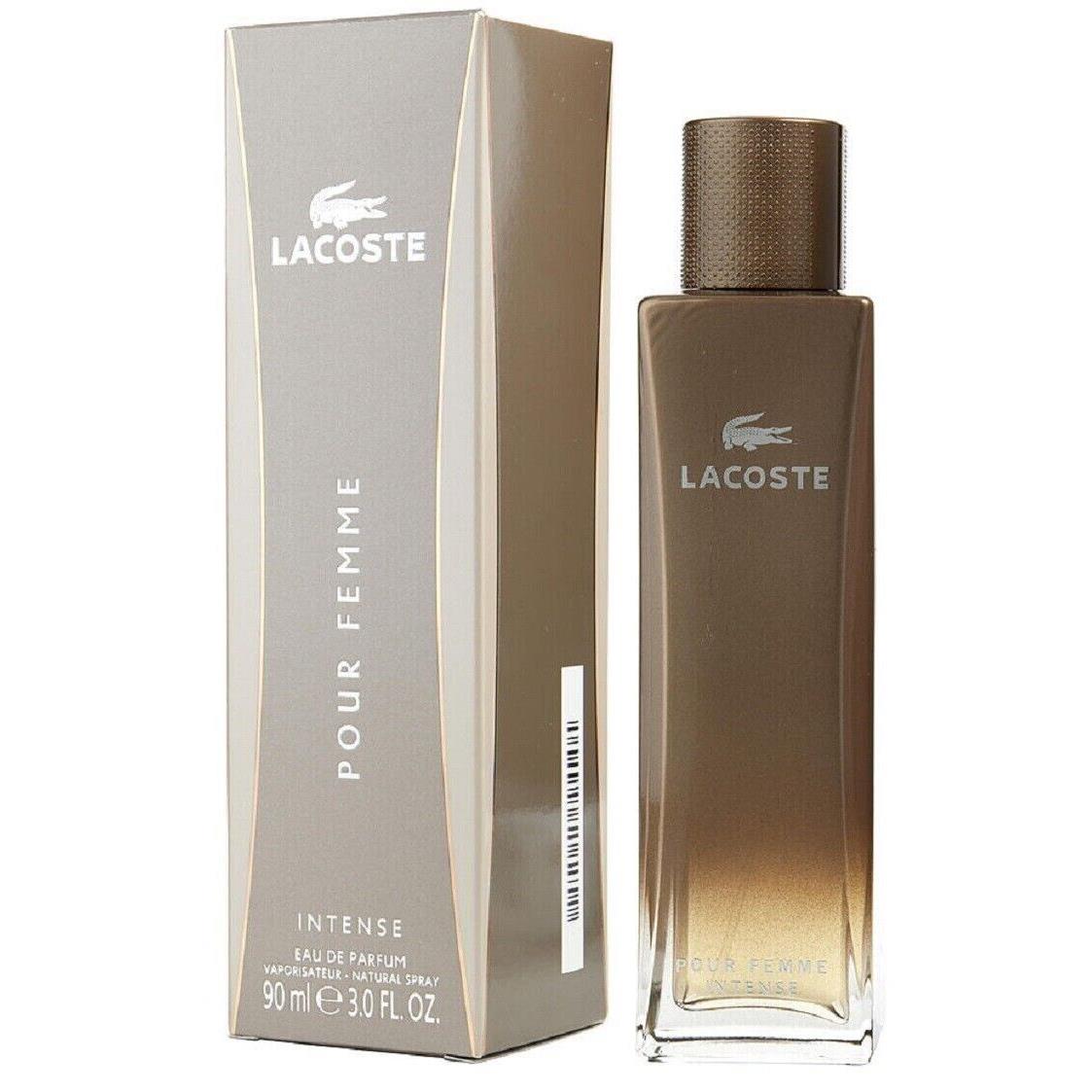 Lacoste Pour Femme Intense Lacoste 3.0 oz / 90 ml Eau de Parfum Women Sealed