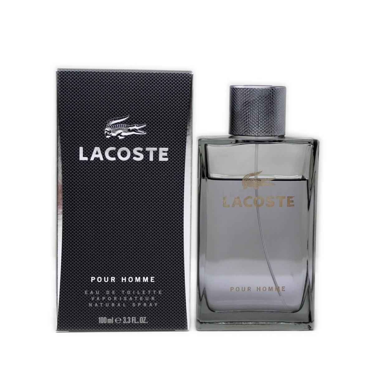 Lacoste Pour Homme Eau DE Toilette Natural Spray 100 ML/3.3 Oz. Low Fill