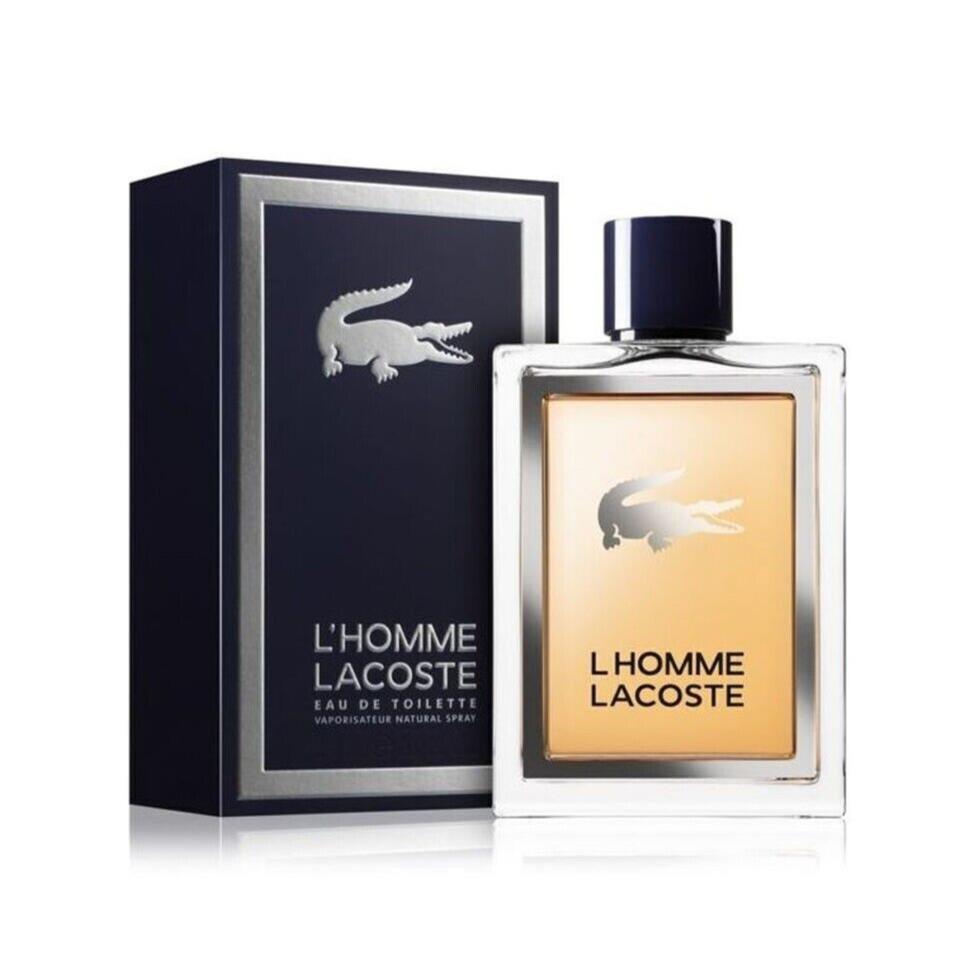 L`homme Lacoste Eau De Toilette Spray For Men 3.3oz