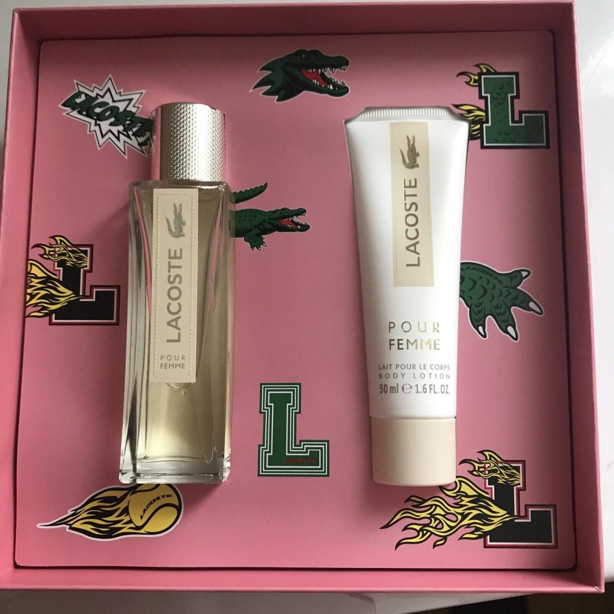 Lacoste Pour Femme Gift Set