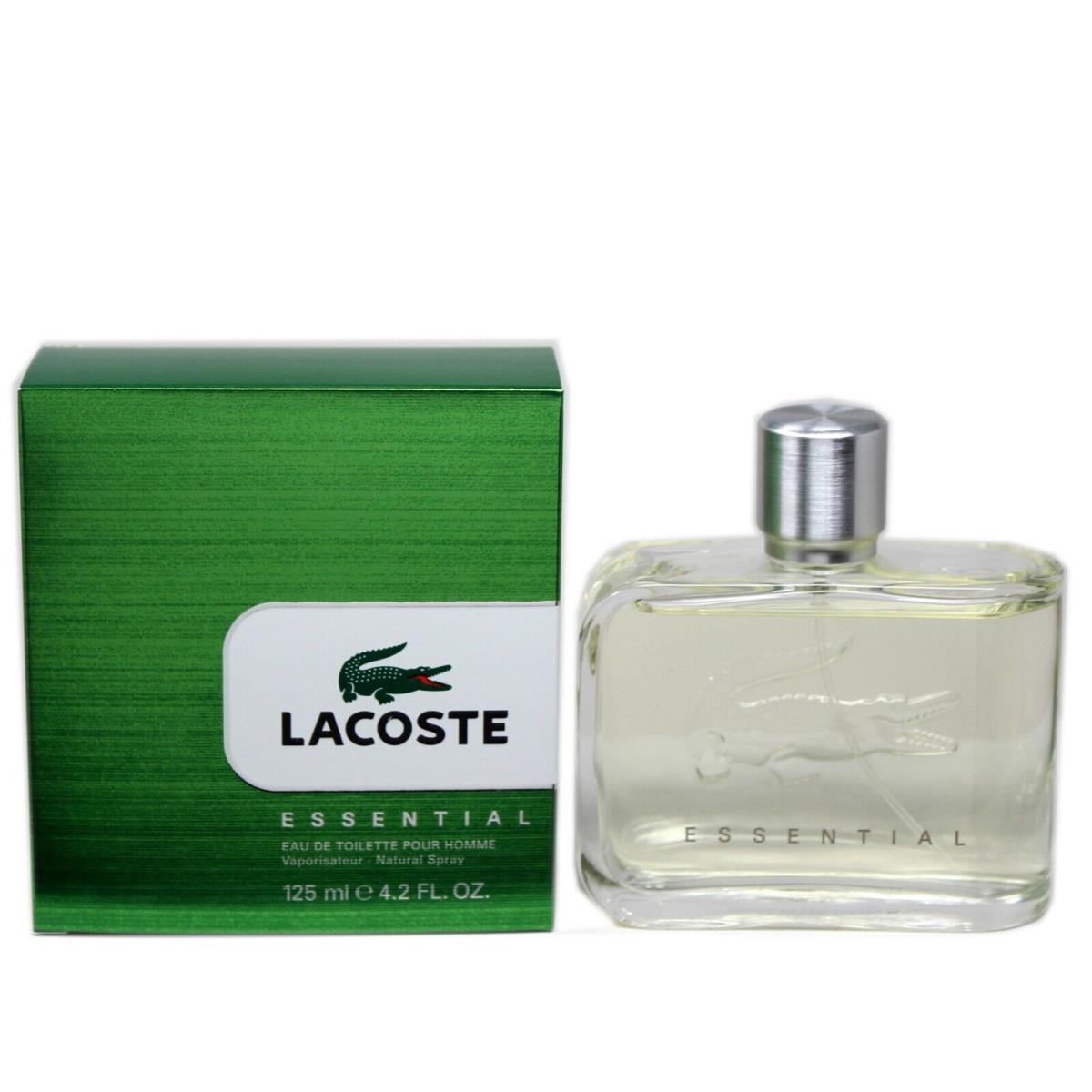 Lacoste Essential Eau DE Toilette Pour Homme Natural Spray 125 ML/4.2 Fl.oz