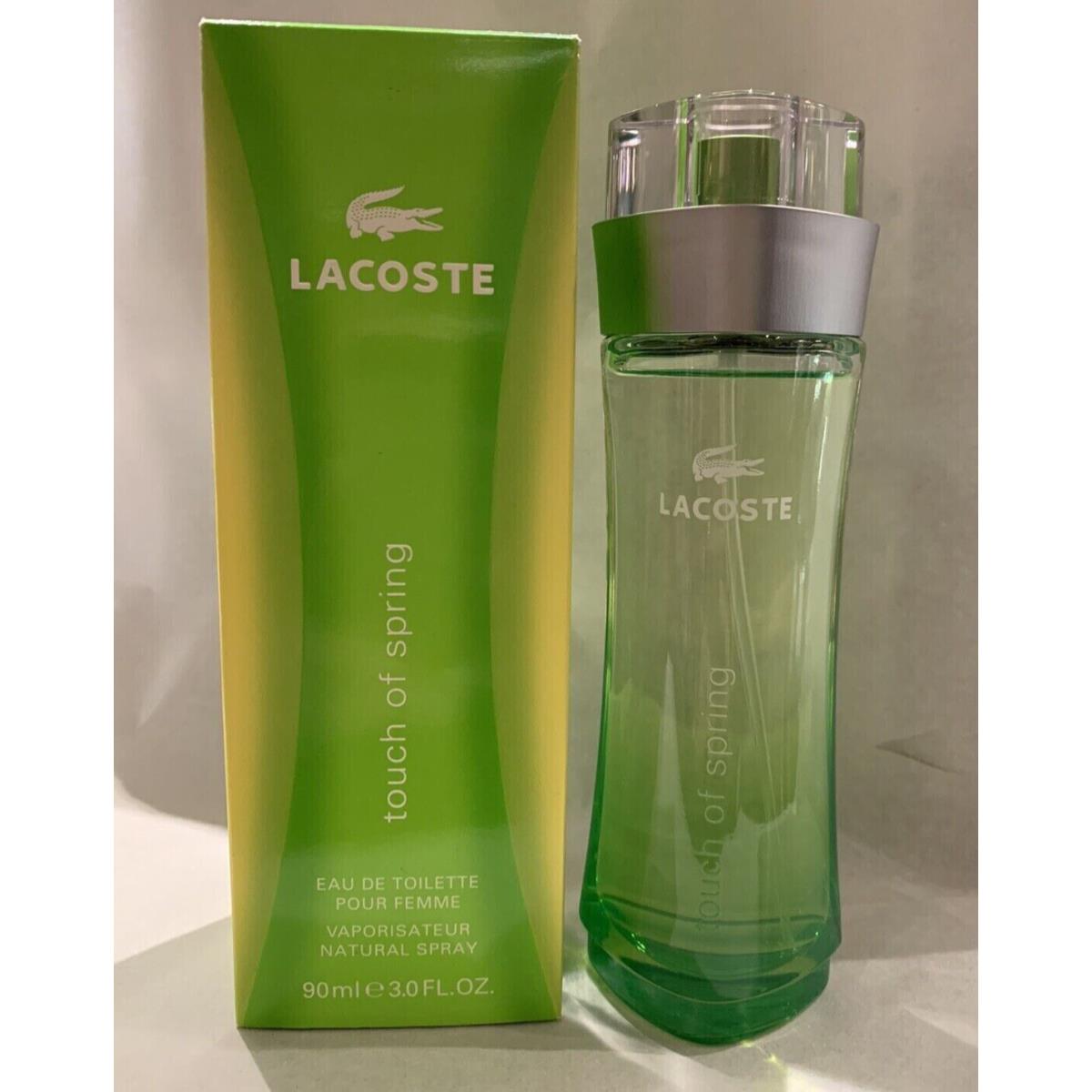 Lacoste Touch Of Spring 3.0 Oz 90ml Edt Spray For Women