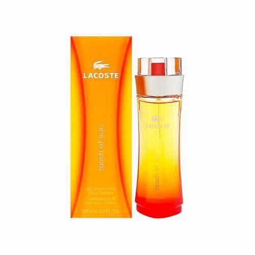 Touch of Sun by Lacoste 3oz Edt For Women Box