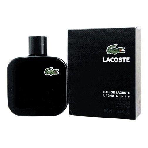 Lacoste Eau de Lacoste L.12.12 Noir 3.3 / 3.4oz 100ml Eau de Toilette Spray Men