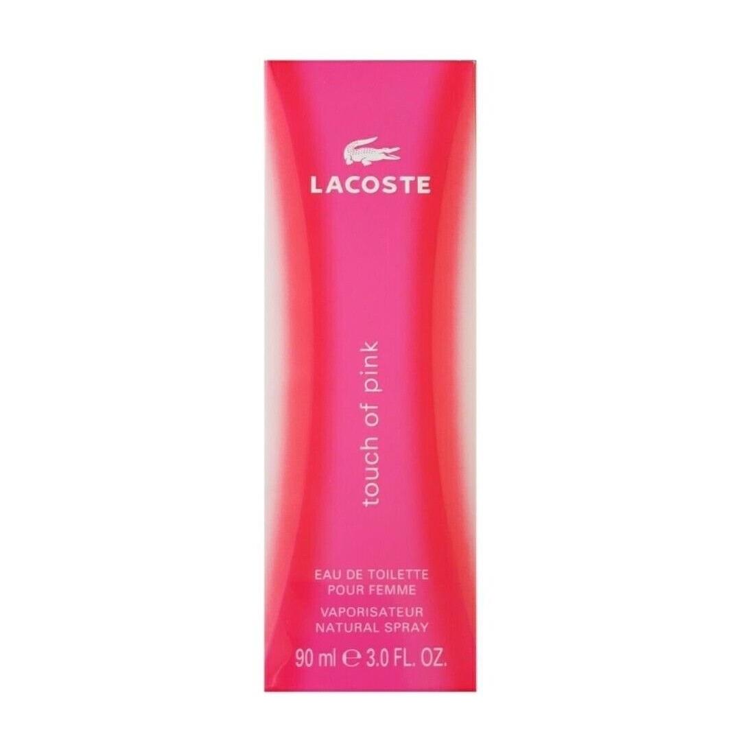 Lacoste Touch of Pink Edt Spray 3.0 Fl.oz For Women