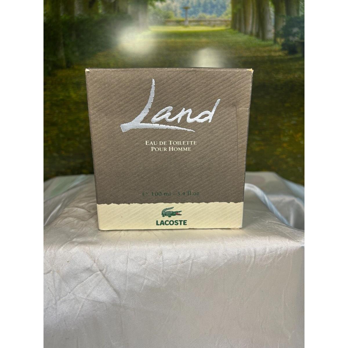 Lacoste Land 100ML Edt Pour Homme Splash