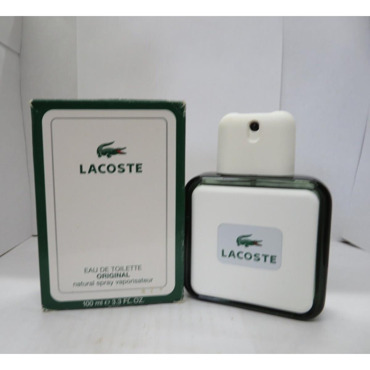 Vintage Lacoste 3.3 oz/100 ml Eau De Toilette Spray Men