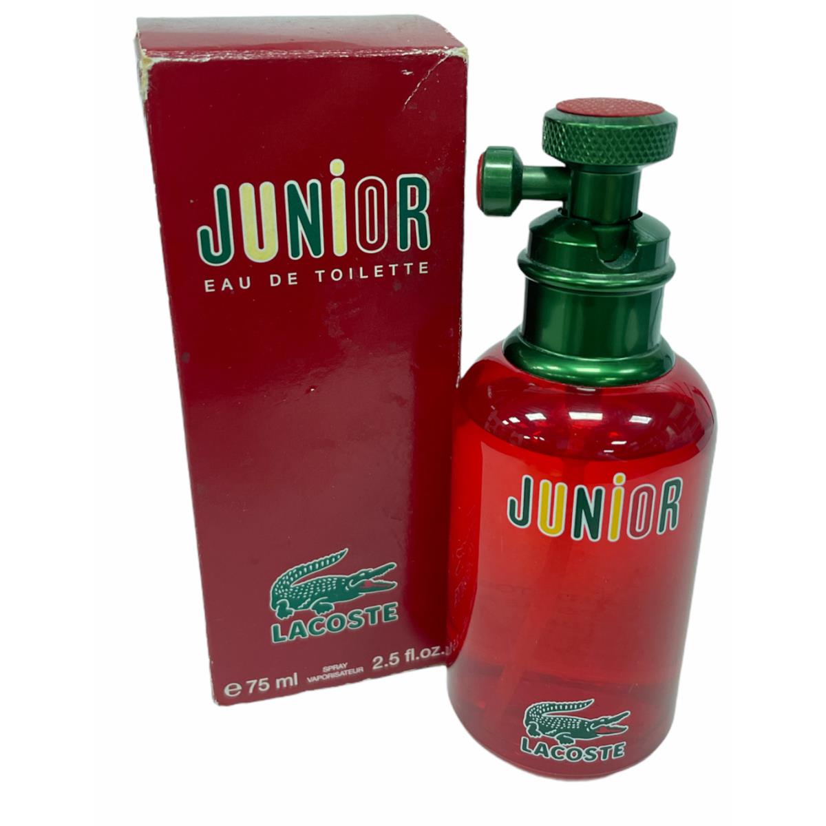 Junior By Lacoste Eau De Toilette Spray For Men 75mL/2.5oz Vintage