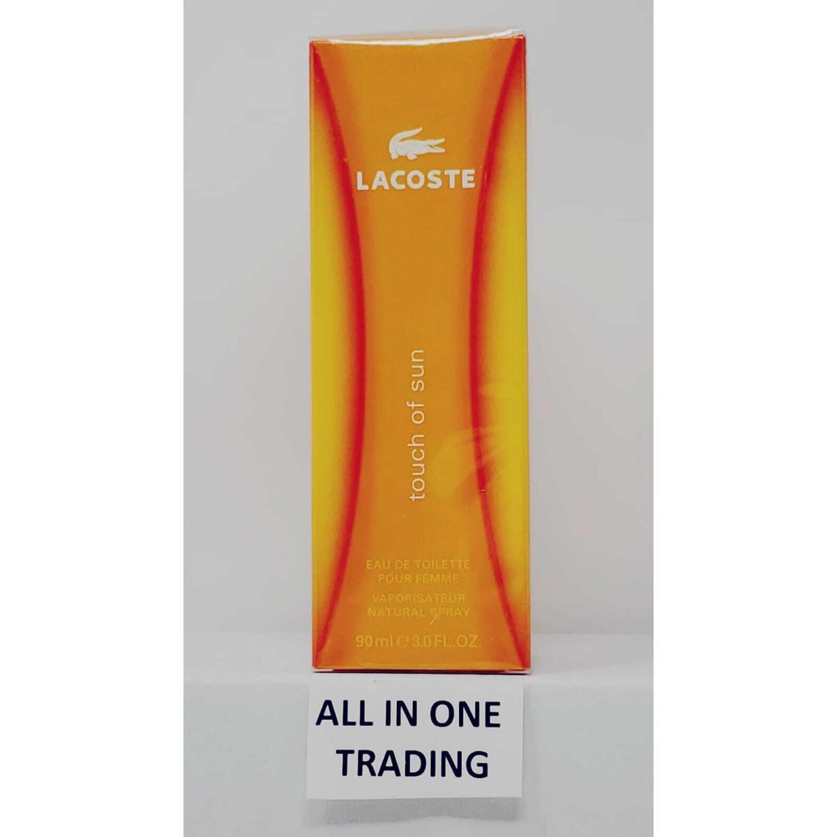 Lacoste Touch of Sun 3 Fl. Oz. Edt