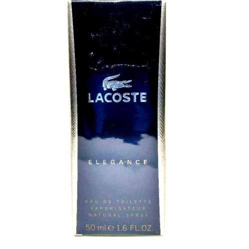 Lacoste Elegance Eau DE Toilette Spray For Men 1.6 Oz / 50 ml