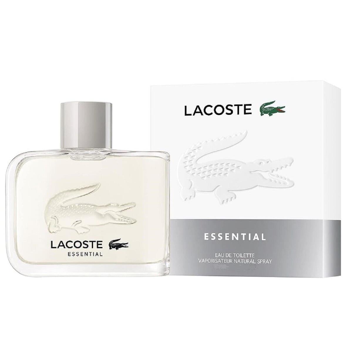 Essential Package Lacoste 4.2 oz / 125 ml Edt Men Cologne Spray