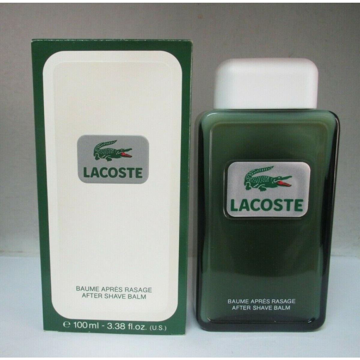 Vintage Lacoste By Lacoste 3.38 oz/100 ml After Shave Balm For Men Rare