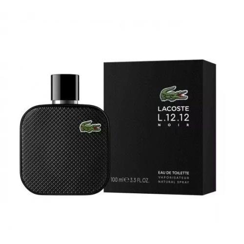 Lacoste L.12.12 Noir 3.3 oz Edt Spray Mens Cologne 100ml