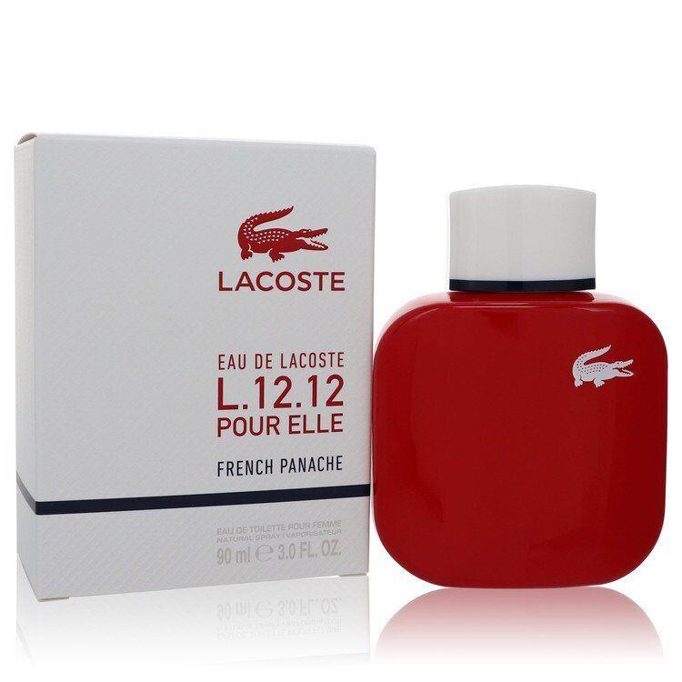 Eau De Lacoste L.12.12 Pour Elle French Panache by Lacoste 3 oz Eau De