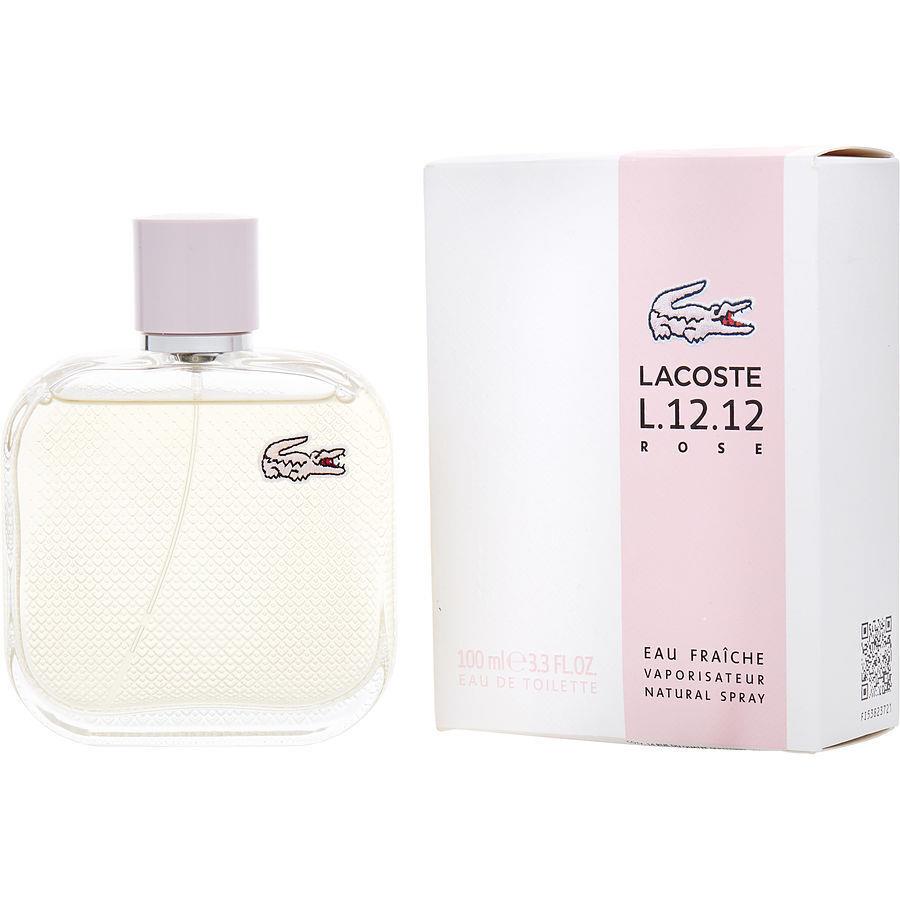 Lacoste L.12.12 Rose Eau Fraiche Eau De Toilette - 3.4oz