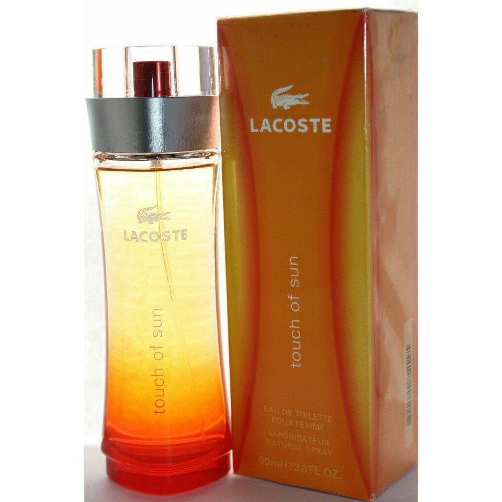 Touch Of Sun By Lacoste 3.0oz/ 90ml Edt Spray For Women