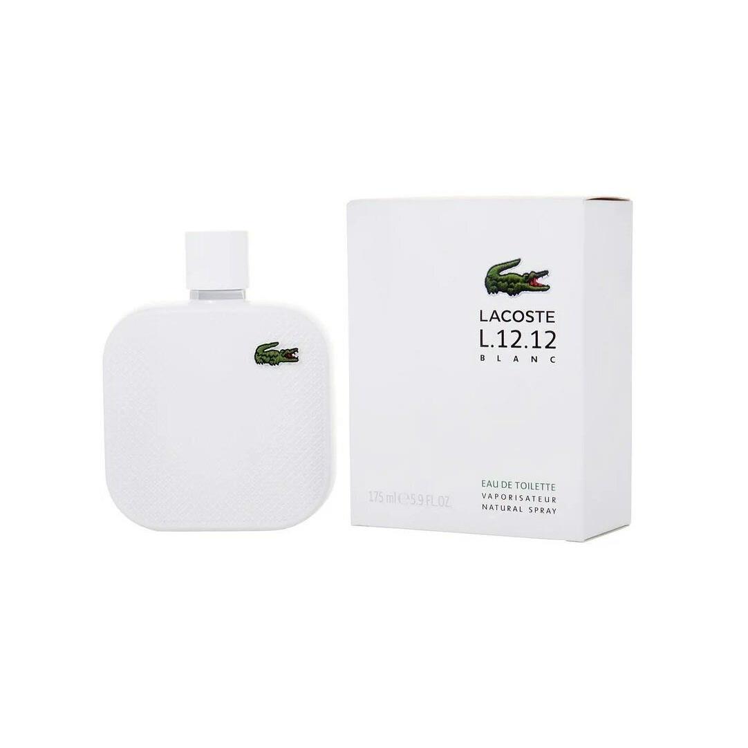 Lacoste L.12.12 Blanc 5.9 oz Edt Spray Mens Cologne 175 ML