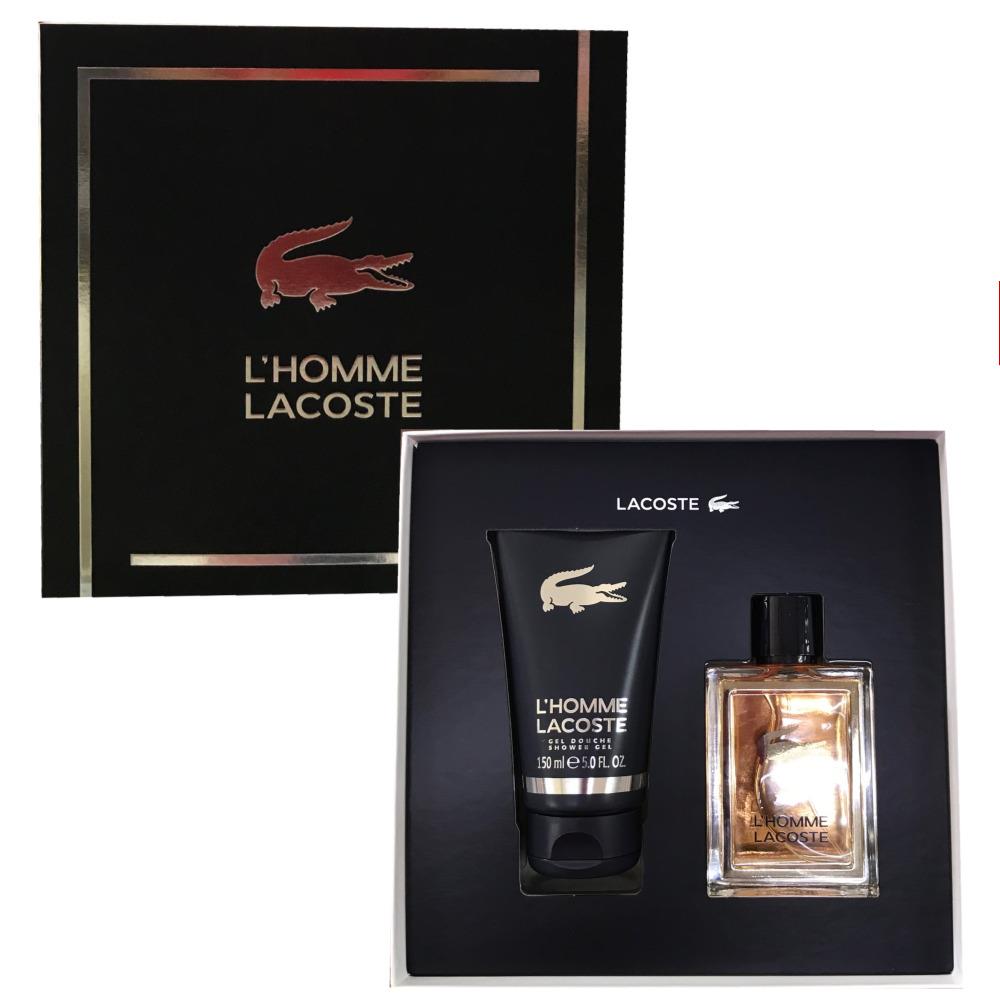 Lacoste L`homme By Lacoste For Men`s 2 Pcs Set Etd 3.4 fl oz /100ML